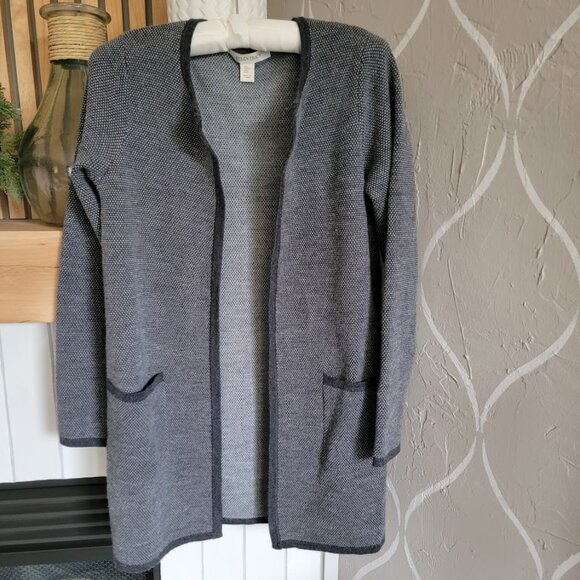 Ellen Tracy Wool Blend Cardigan - Picture 1 of 5